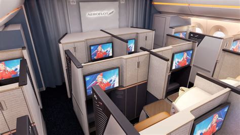aeroflot business class review|Wow: Aeroflot’s New A350 Business Class With Doors.